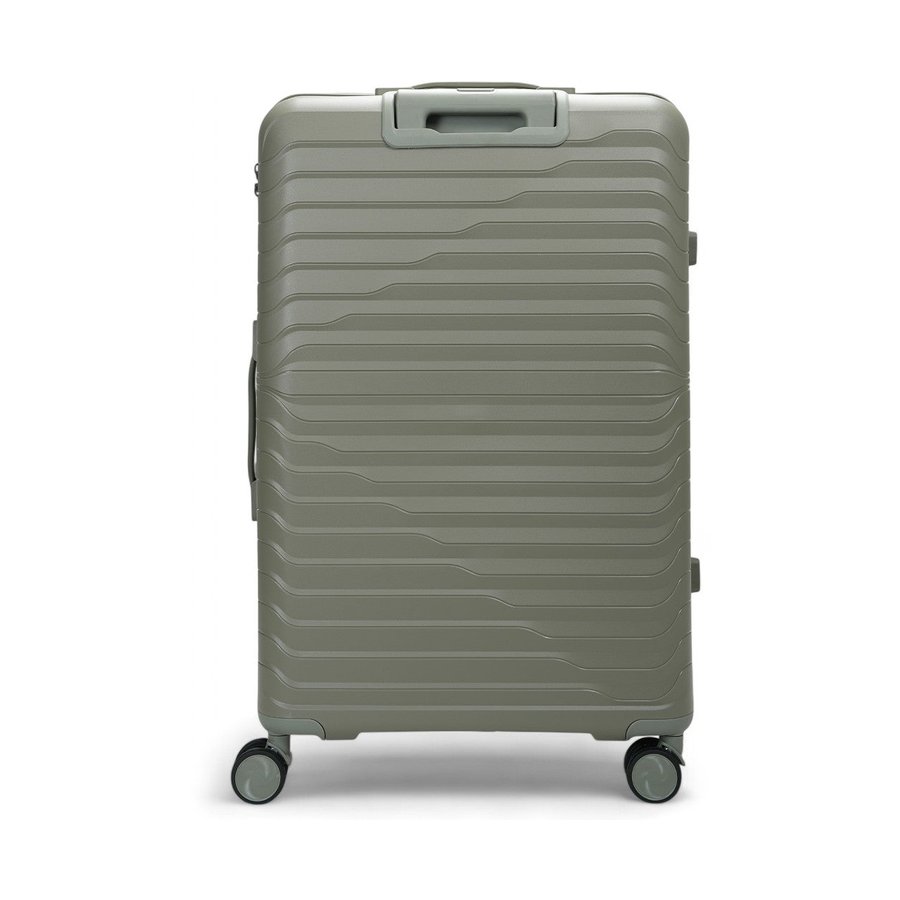 Caselite Summit 75cm Hardside Checked Suitcase Moss Moss