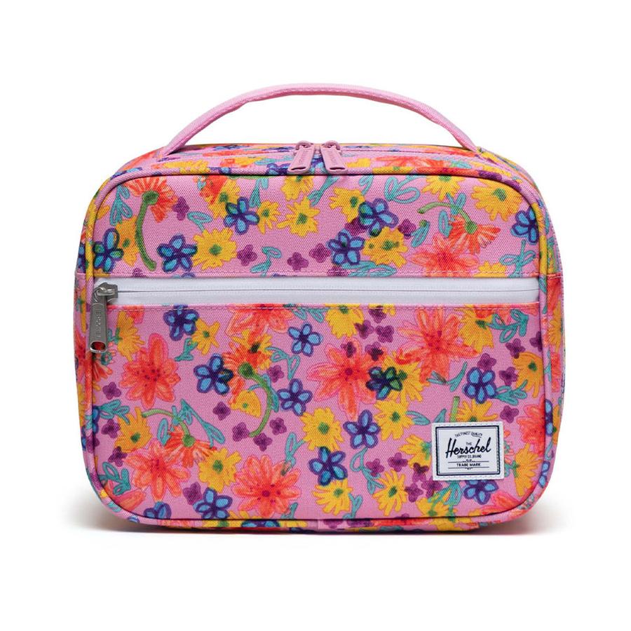 Herschel Pop Quiz Lunchbox Scribble Floral Scribble Floral