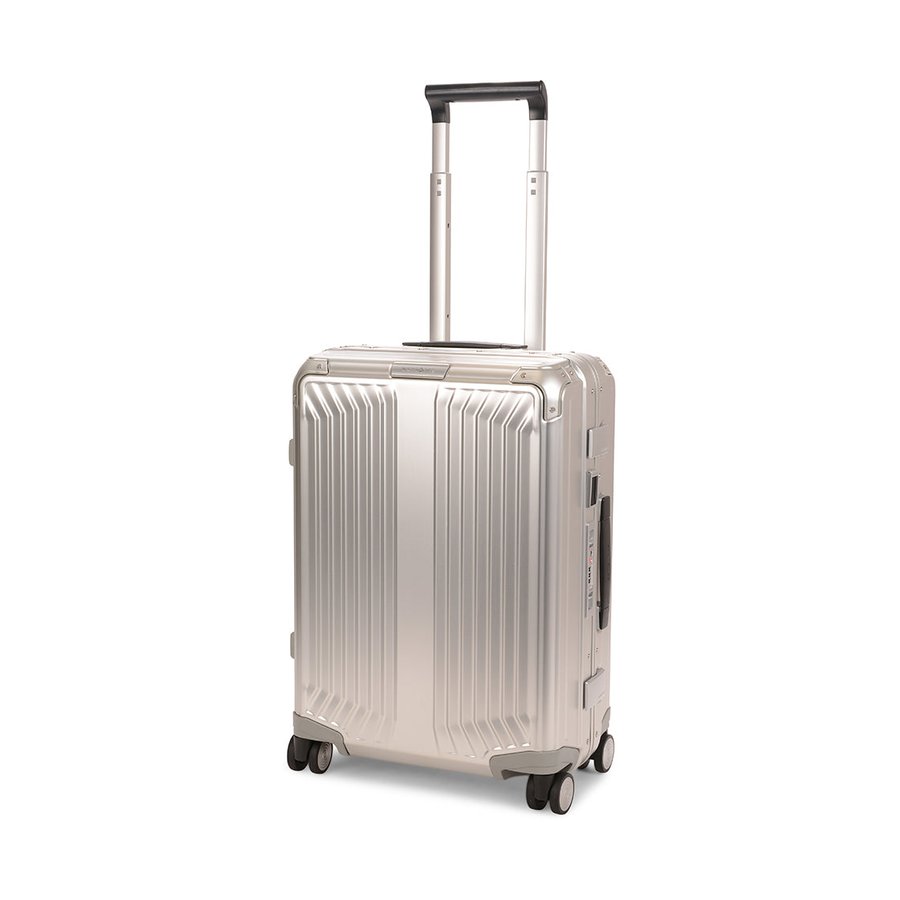 Samsonite Lite-Box ALU 55cm Hardside Carry-On Suitcase Aluminium Aluminium
