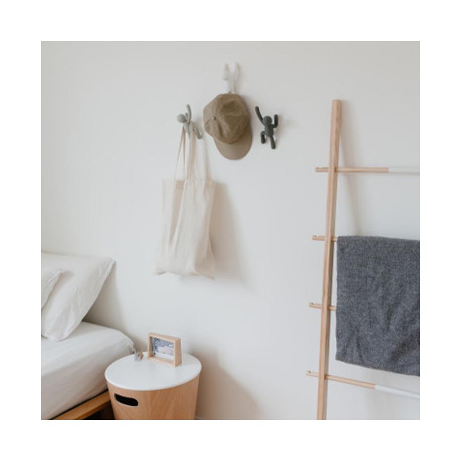 Umbra Buddy Wall Hooks (Set of 3) Grey Grey