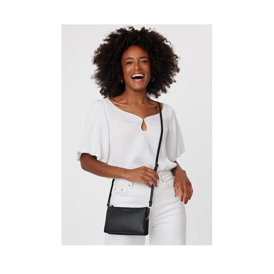 Saben Tilly Crossbody Bag Black Black