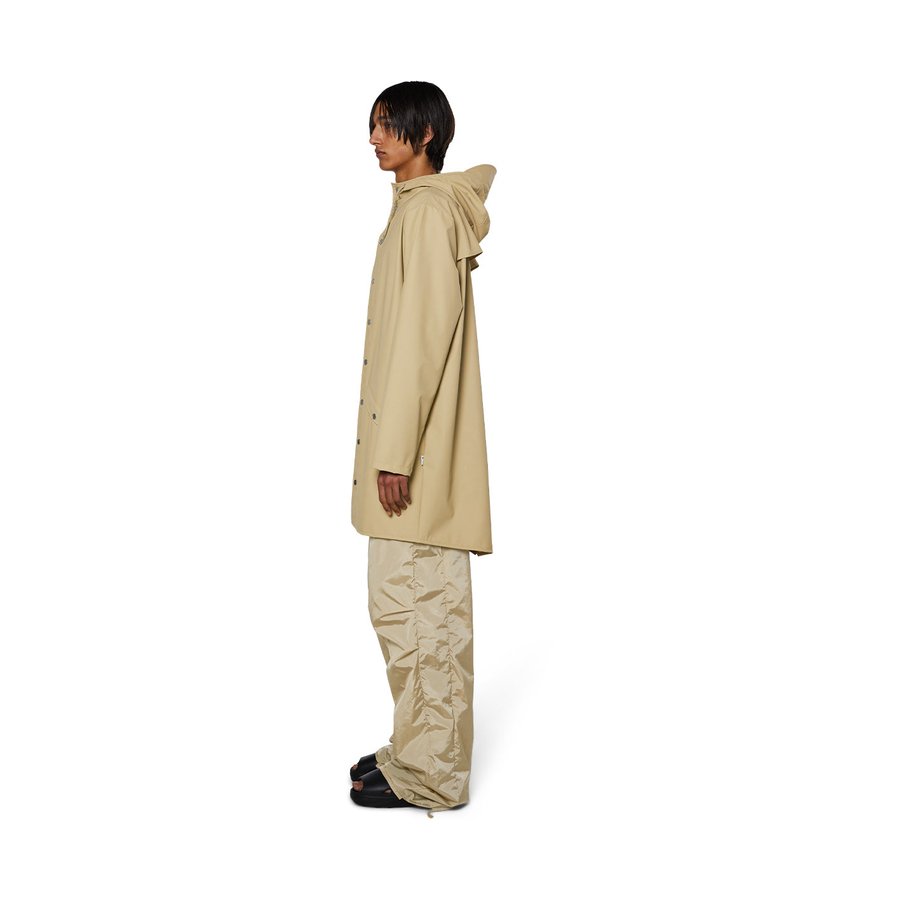 Rains Long Jacket Sand M