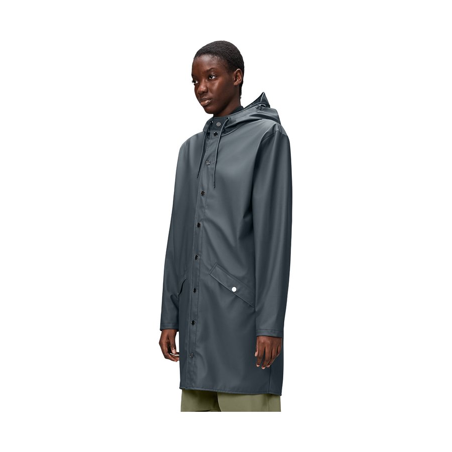 Rains Long Jacket Lagoon L