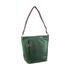 Milleni Taylor Women's Leather Crossbody Bag Emerald/Chestnut