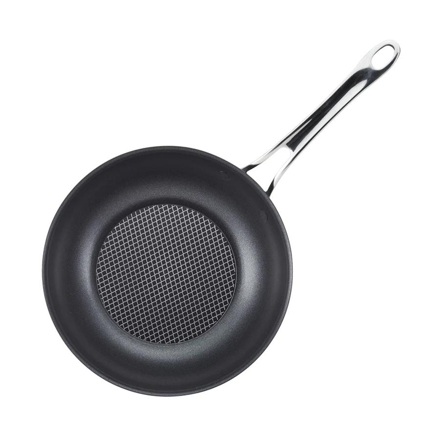 Anolon SearTech 25cm Covered Stirfry Pan Black Black