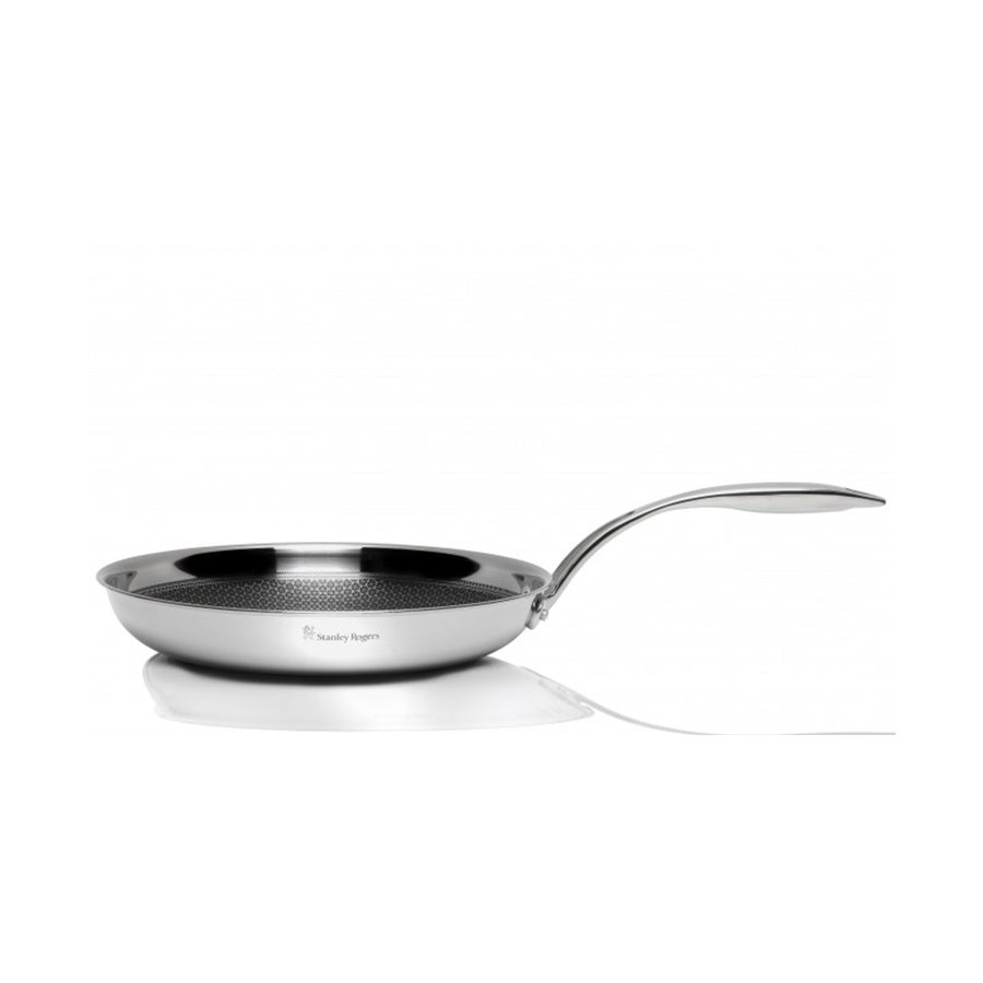 Stanley Rogers Matrix 28cm Non-Stick Frypan Stainless Steel Stainless Steel