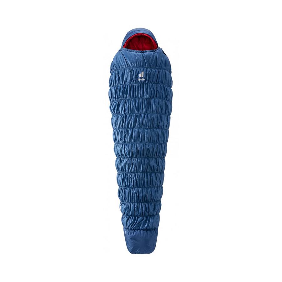 Deuter Exosphere -10° Right Zip Sleeping Bag Steel/Fire Steel/Fire