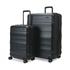 Explorer Luna-Air 55cm & 74cm Hardside Luggage Set Black