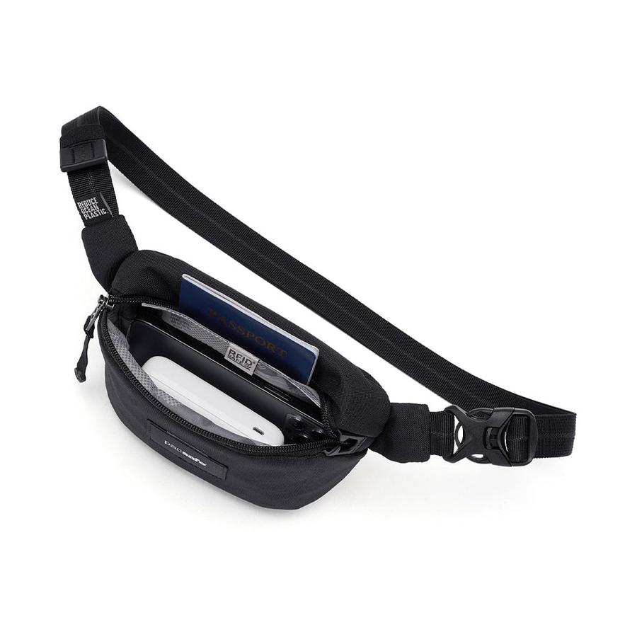 Pacsafe GO Anti-Theft Micro Sling Jet Black Jet Black