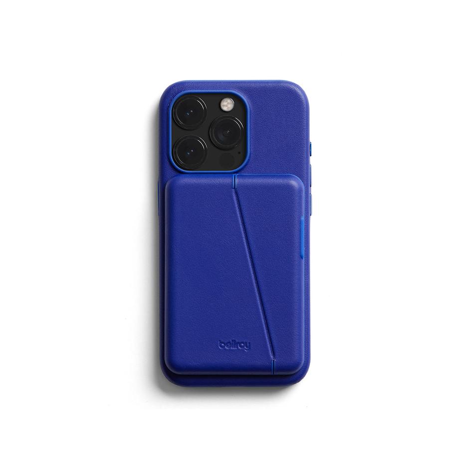 Bellroy iPhone 15 Pro Mod Phone Case + Wallet (With Button Add-On) Cobalt Cobalt