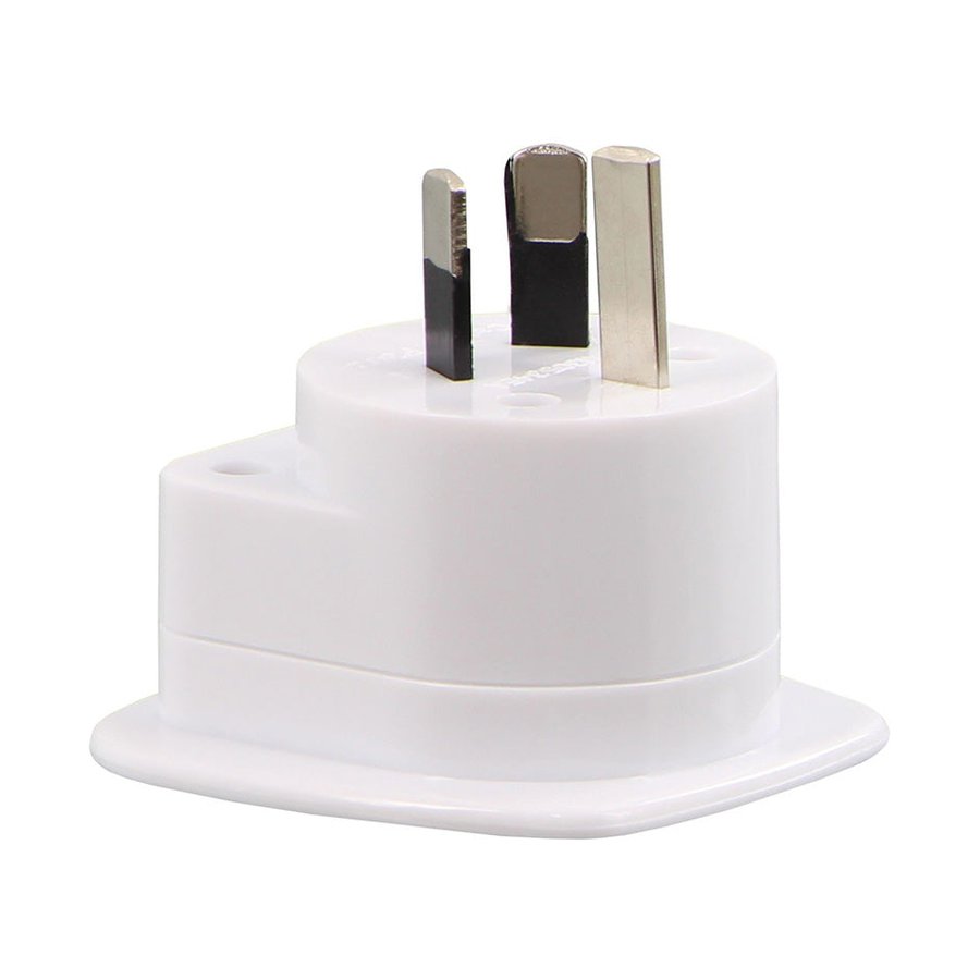 Lewis N. Clark Universal to NZ Travel Adapter White White