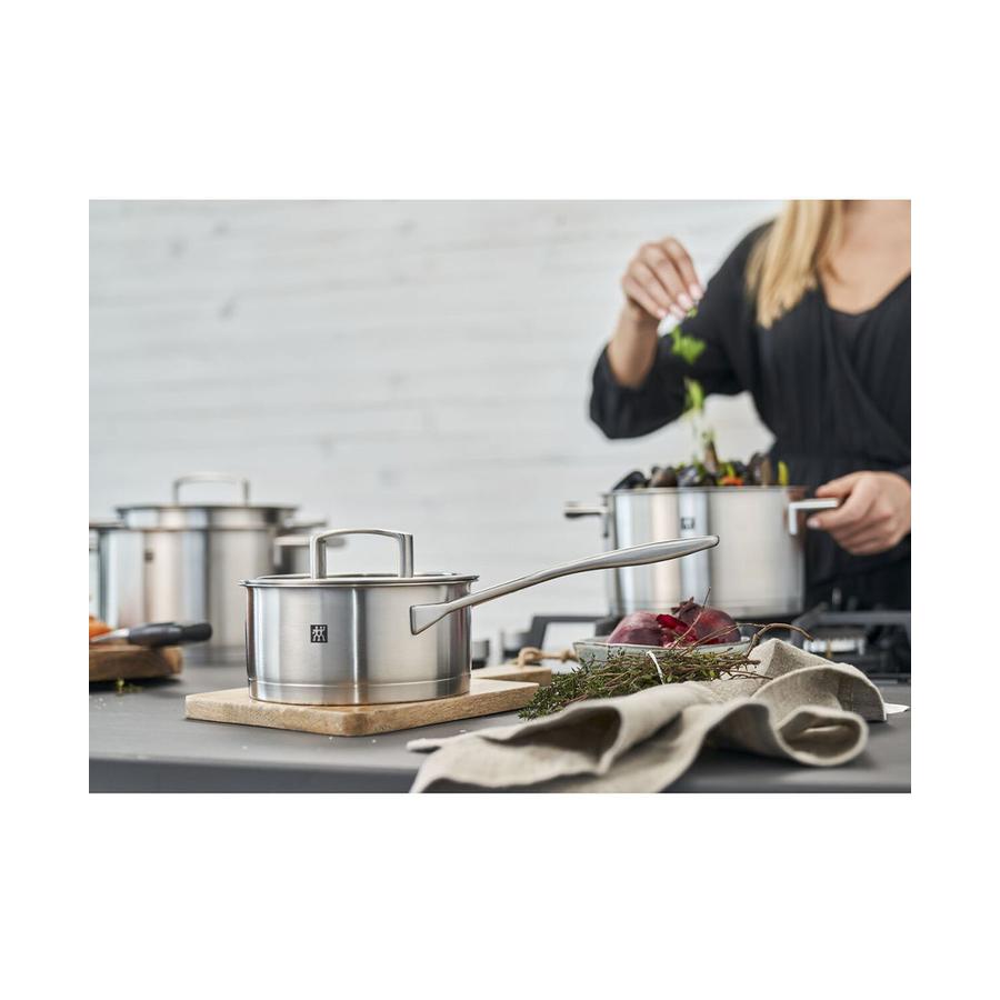 Zwilling Vitality 5 Piece Cookware Set Stainless Steel Stainless Steel
