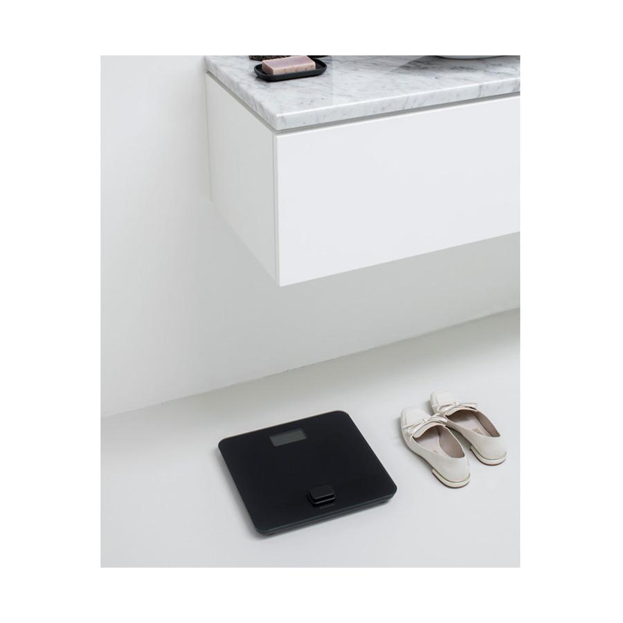 Brabantia ReNew Battery Free Bathroom Scales Dark Grey Dark Grey