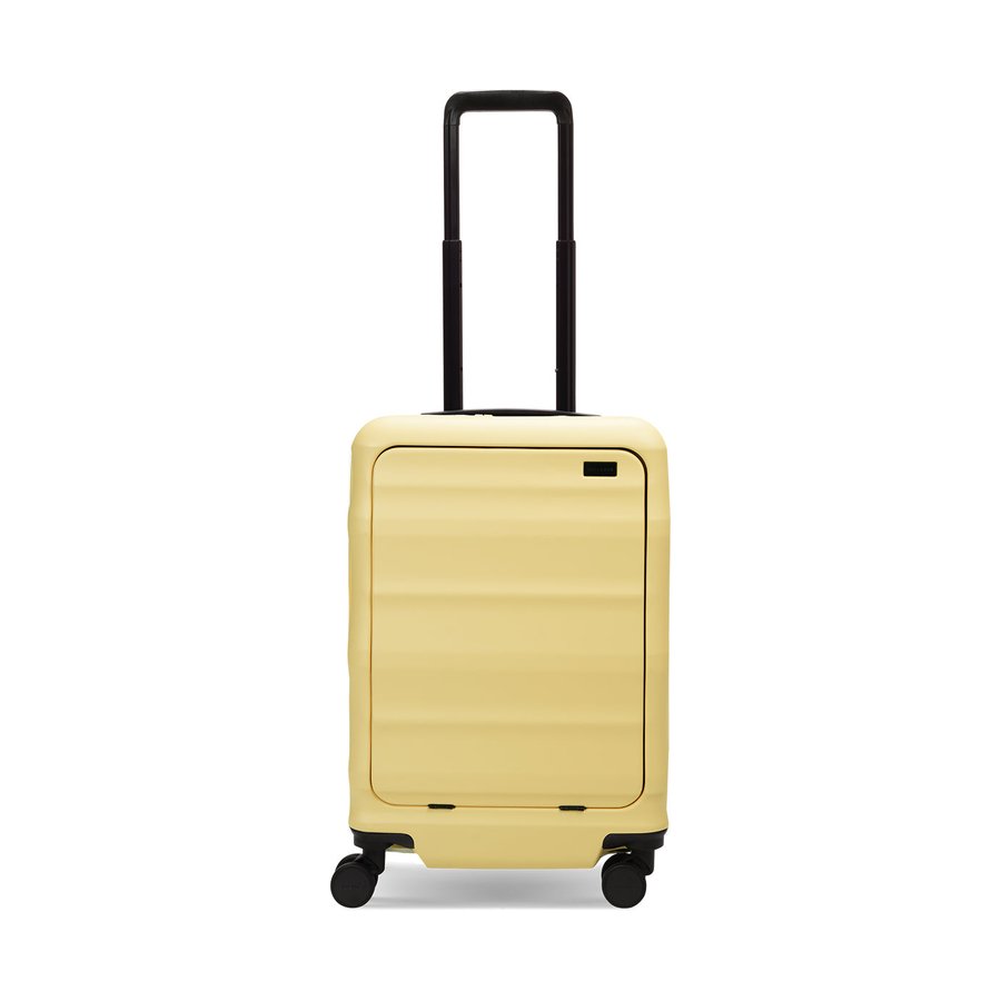 Explorer Luna-Air 55cm Front Access Hardside Carry-On Suitcase Pina Colada Pina Colada