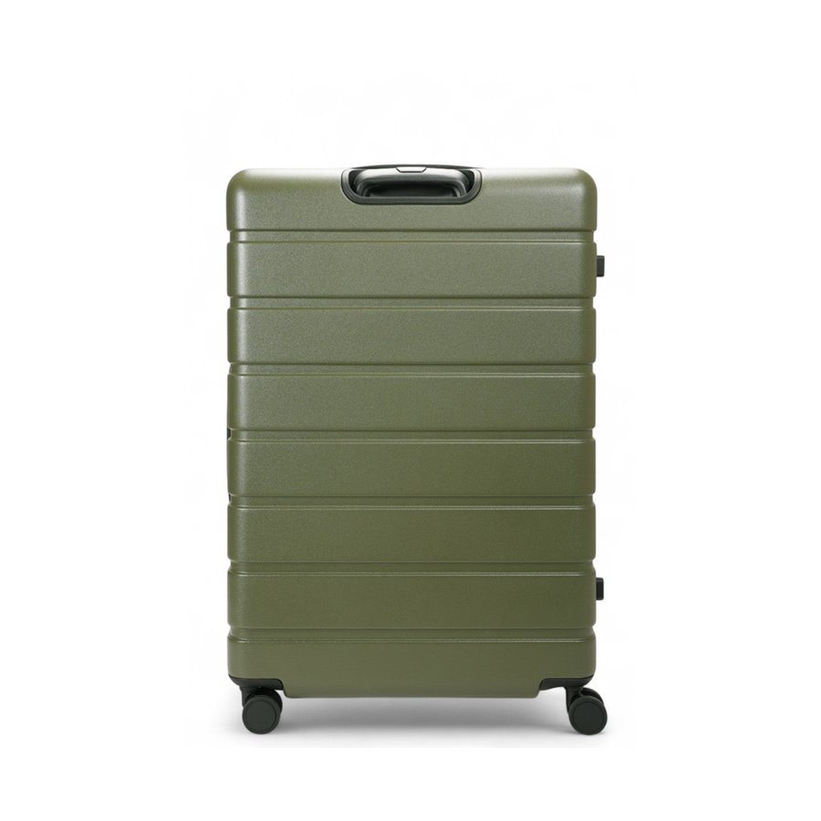Explorer Arlo Pro 52cm Front Access & 75cm Hardside Luggage Set Evergreen Evergreen