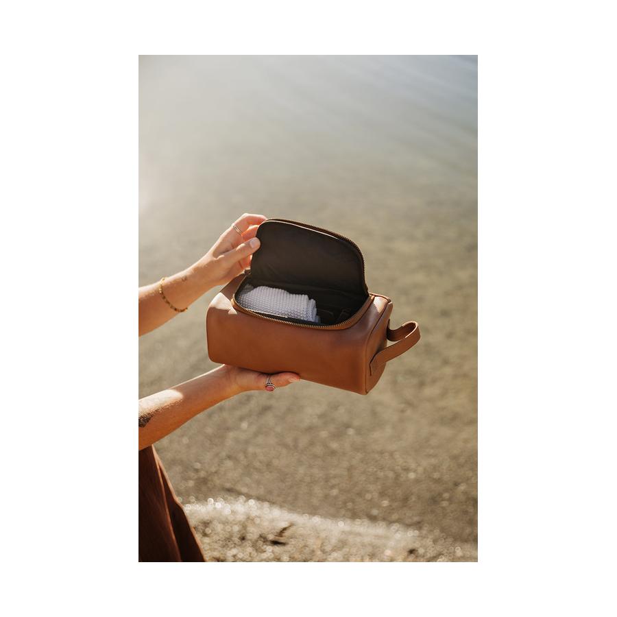Duffle&Co Ralph Wash Bag Tan Tan