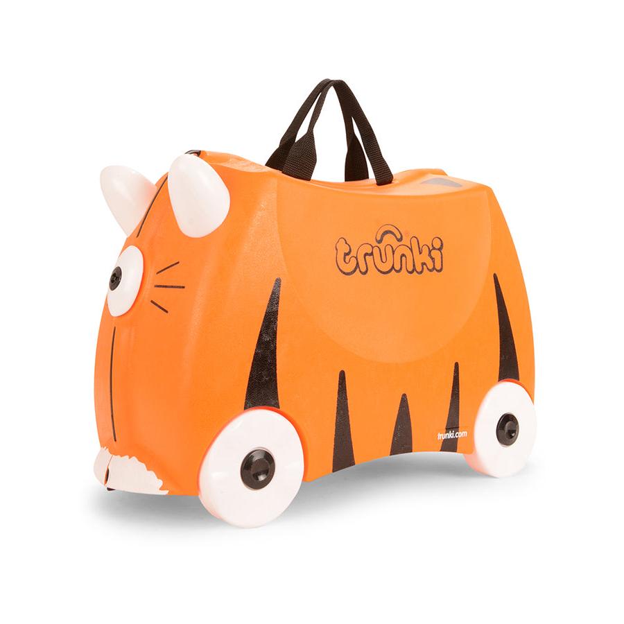 Trunki Tipu Tiger Kids Suitcase Orange Orange