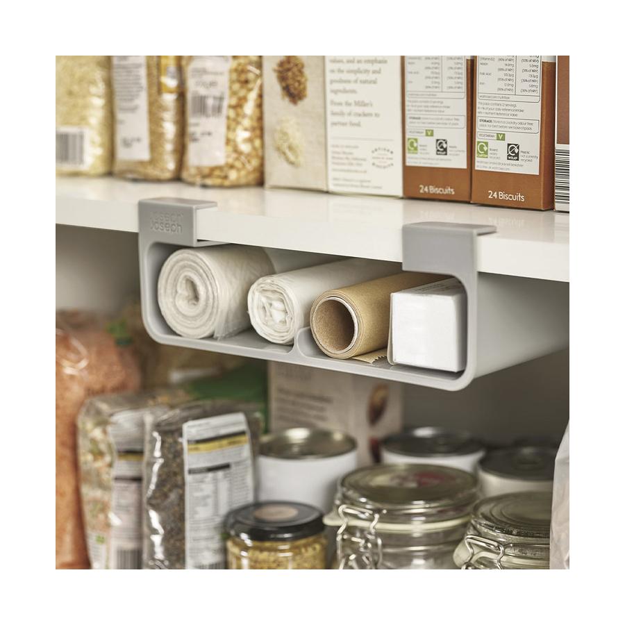 Joseph Joseph CupboardStore Film, Foil & Bag Organiser Grey Grey