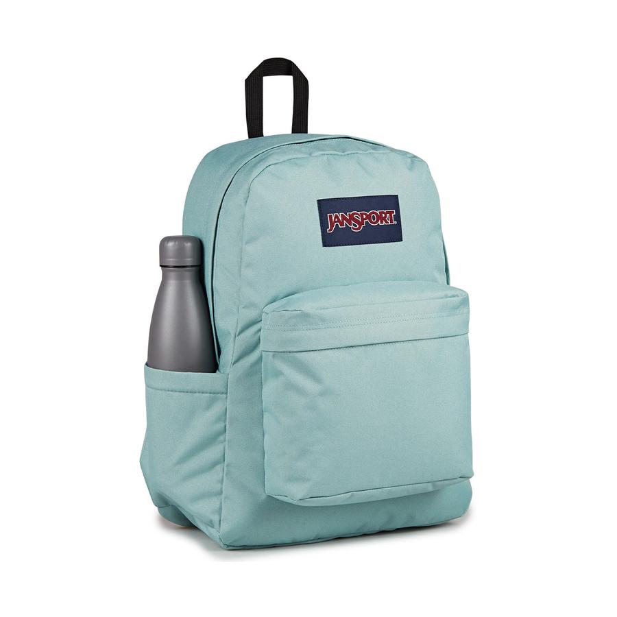 Jansport Superbreak Plus Backpack Faded Sage Faded Sage