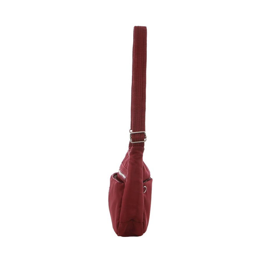 Pierre Cardin Ava Anti-Theft Crossbody Bag Wine Wine