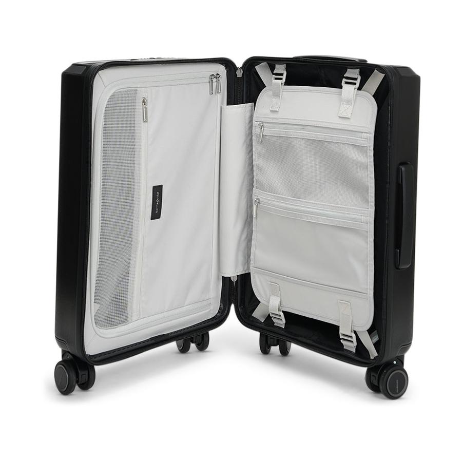 Samsonite Evoa Z 55cm Hardside Carry-On Suitcase Black Black