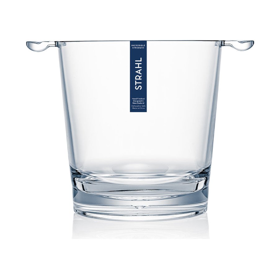 Strahl DaVinci 2.3L Plastic Ice Bucket Clear Clear