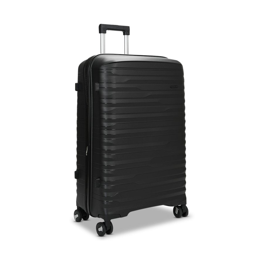 Nomad Discover 56cm, 65cm and 75cm Hardside Luggage Set Black Black