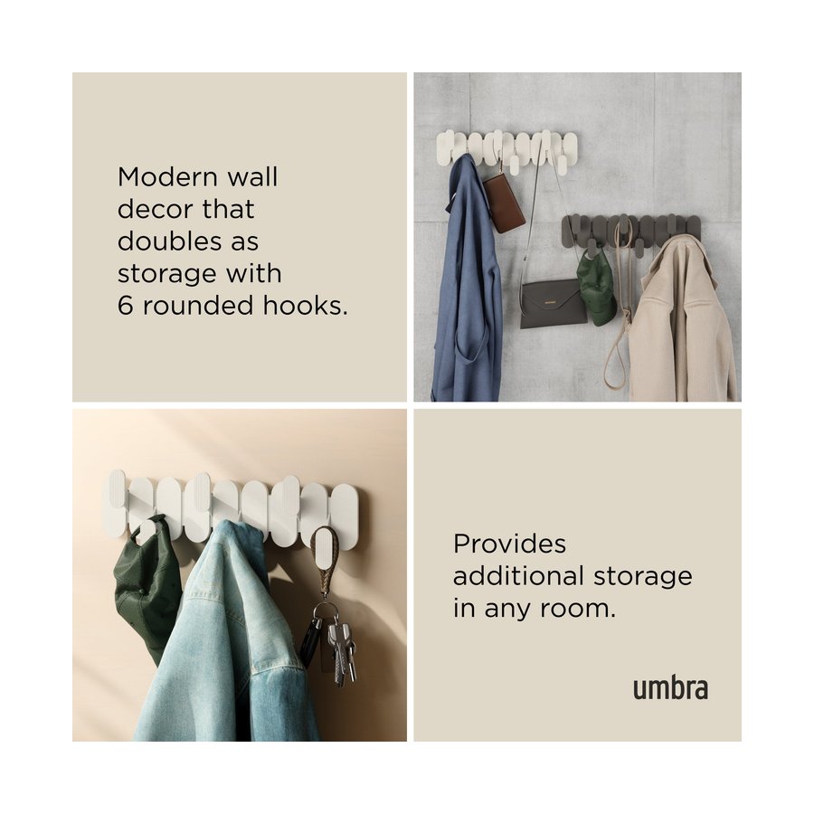 Umbra Tempo 6 Wall Hook Sand Sand