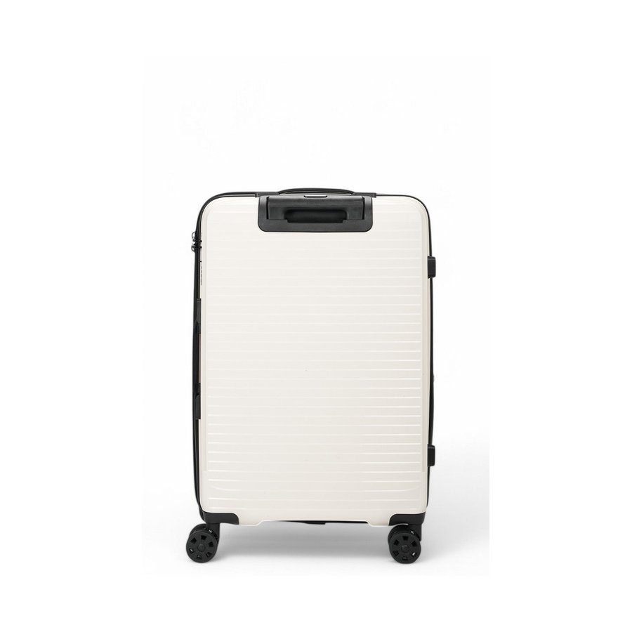 Nomad Venture 65cm Hardside Checked Suitcase White White