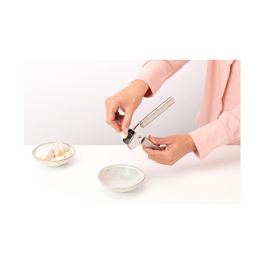 Brabantia Profile Garlic Press - Nice & Handy Stainless Steel Stainless Steel