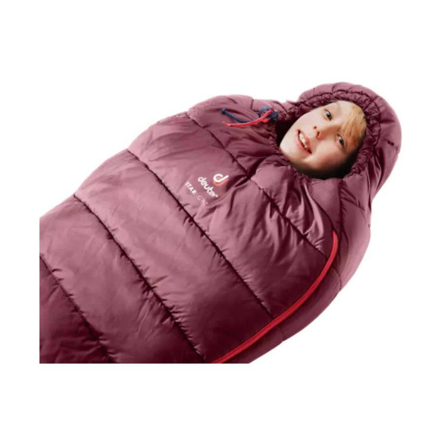 Deuter Starlight Child Sleeping Bag Maron Navy Maron Navy