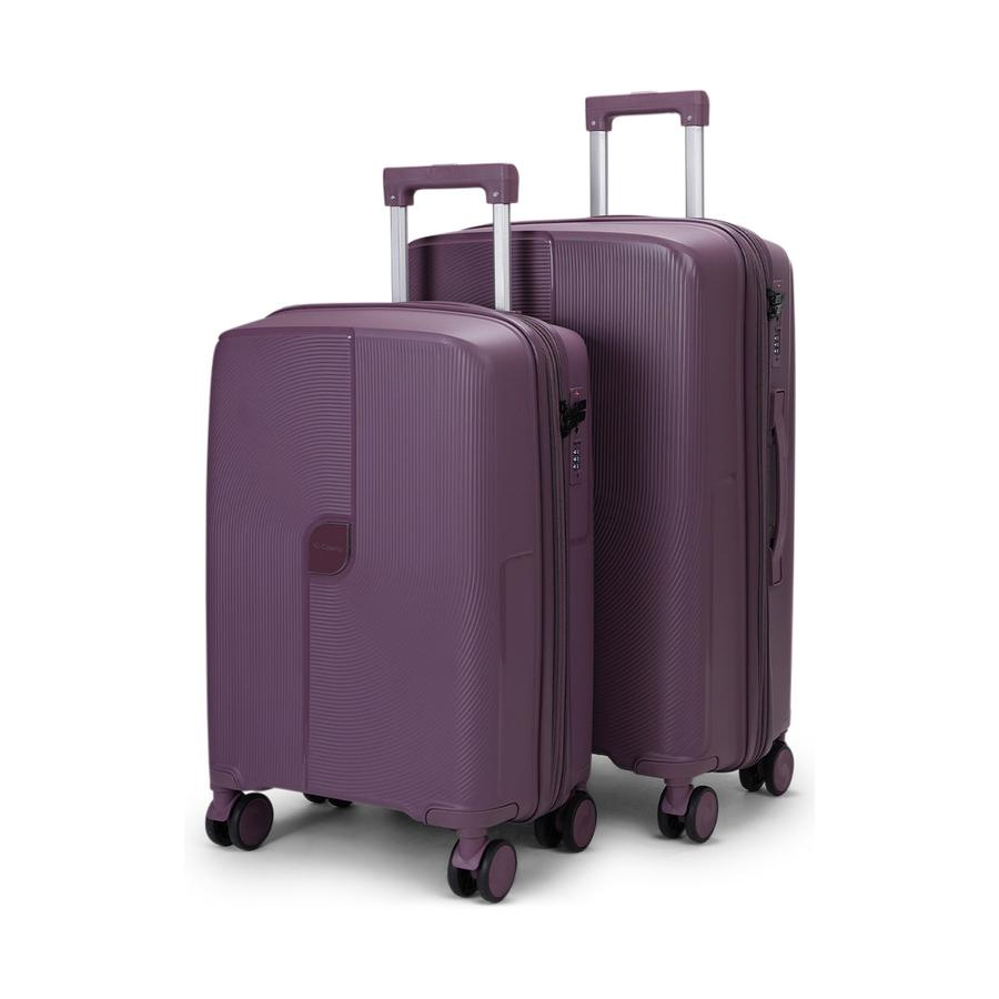Caselite Aero 56cm & 65cm Hardside Luggage Set Purple Purple