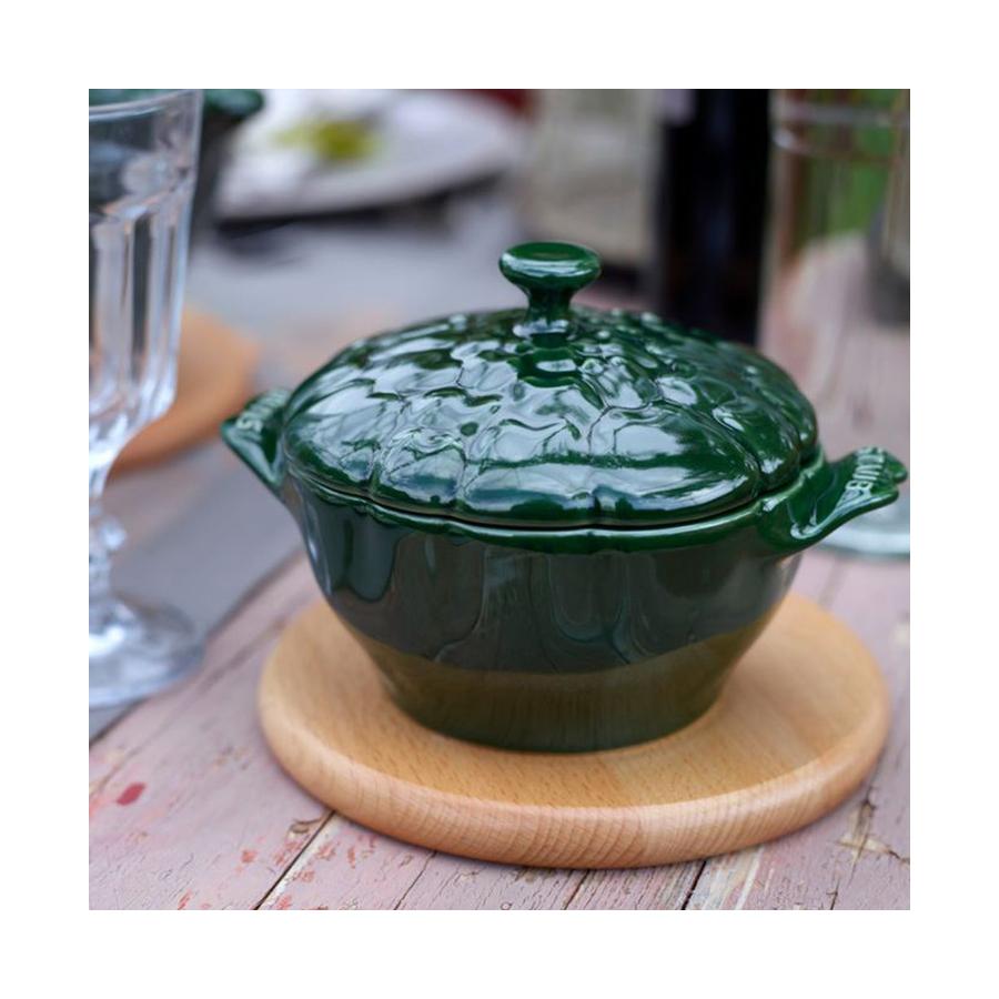 Staub 0.5L Ceramic Cocotte Artichoke Artichoke