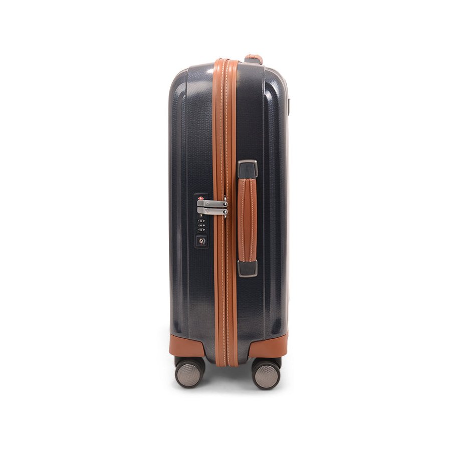 Samsonite Lite-Cube DLX 55cm CURV Carry-On Spinner Suitcase Midnight Blue Midnight Blue