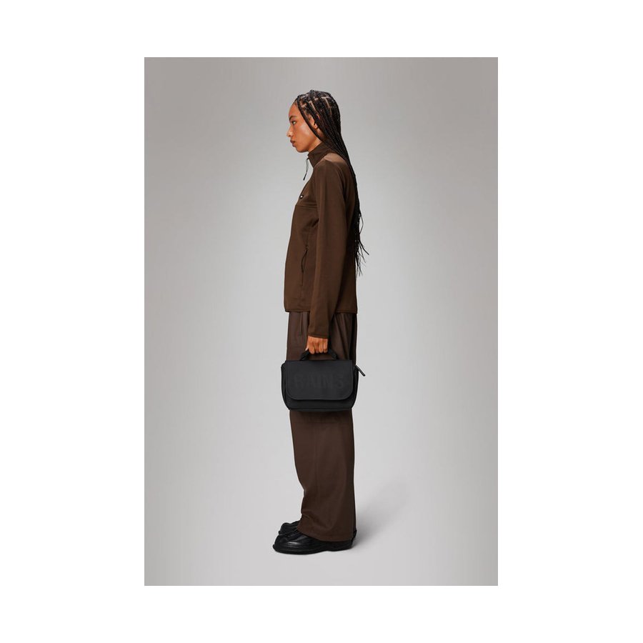 Rains Texel Wash Bag Black Black