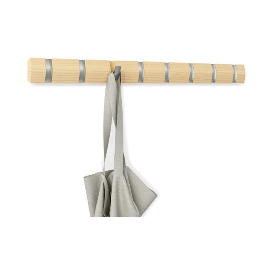 Umbra Flip 8 Wall Mounted Hook Natural Natural