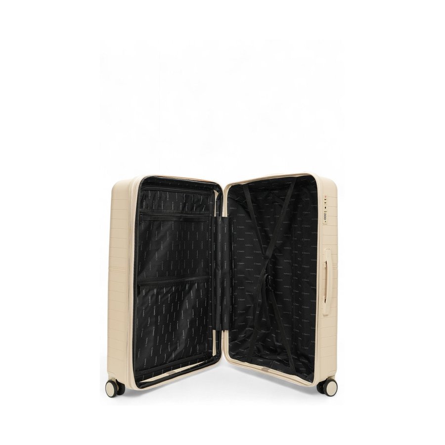 Caselite Summit 56cm, 65cm & 75cm Hardside Luggage Set Beige Beige