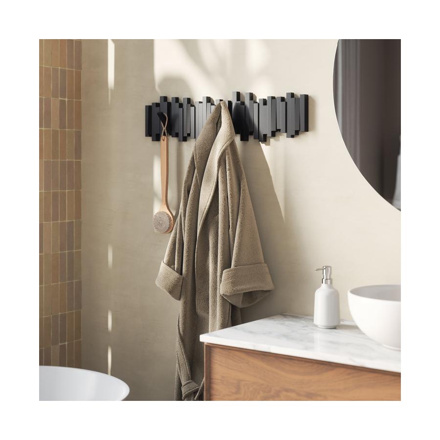 Umbra Sticks 8 Wall Hooks Black Black
