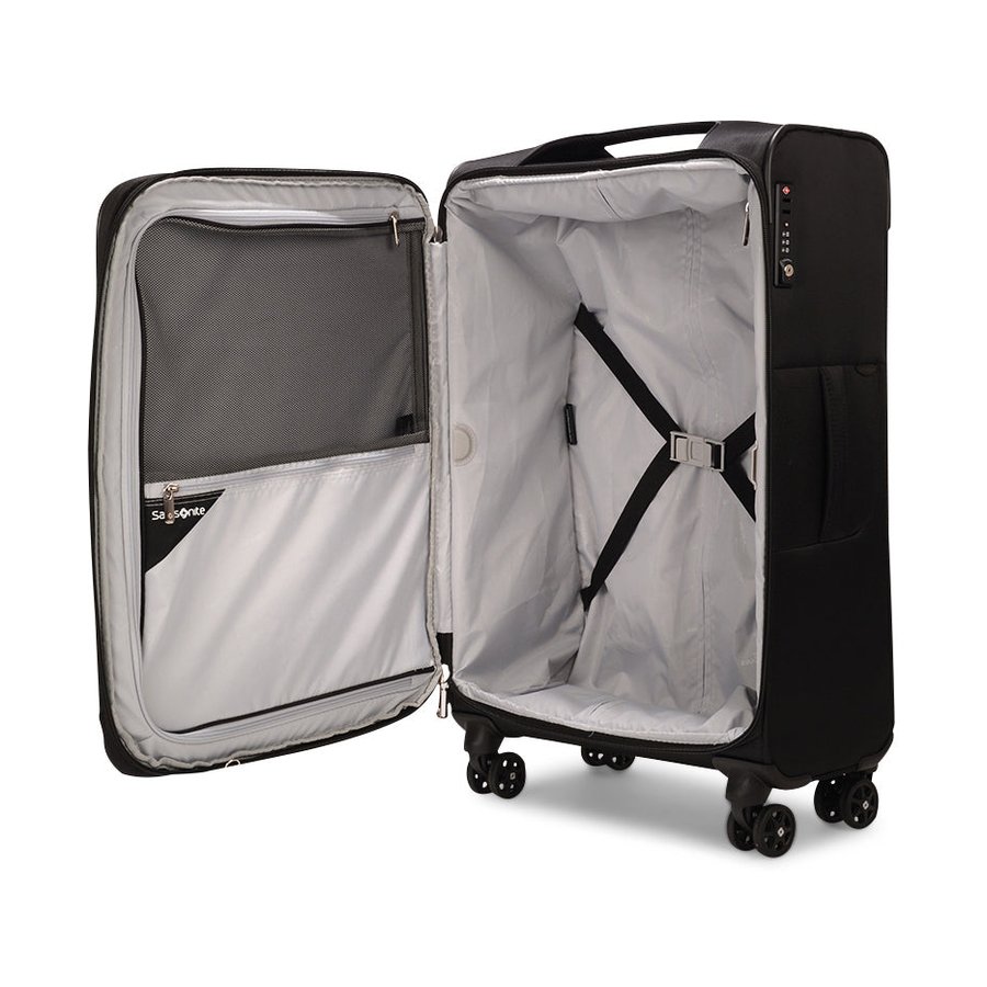Samsonite B-Lite 5 71cm Softside Checked Suitcase Black Black