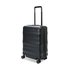 Explorer Luna-Air 55cm Hardside USB Carry-On Suitcase Black