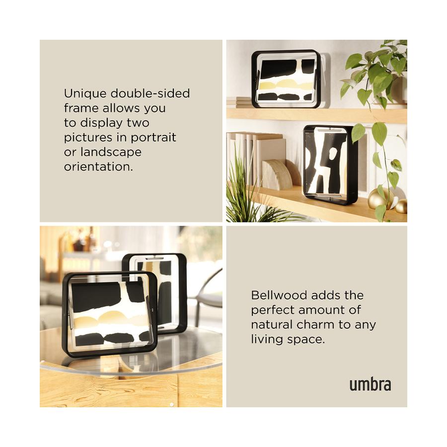 Umbra Bellwood Picture Frame - 20 x 25cm Black Black