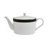 Mikasa Luxe Deco 1.1L China Teapot White