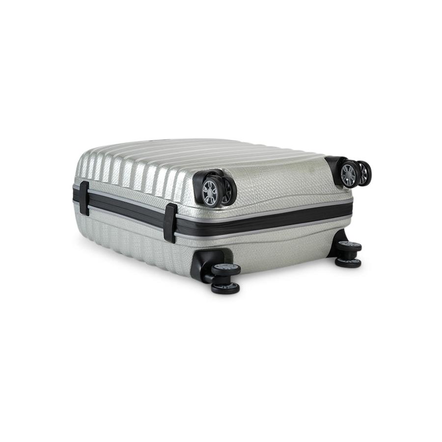 Samsonite Lite-Shock Sport 55cm CURV Carry-On Suitcase Silver Silver