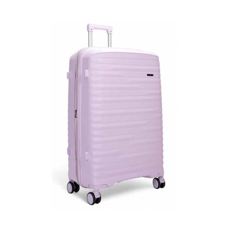 Nomad Discover 75cm Hardside Checked Suitcase Light Purple Light Purple