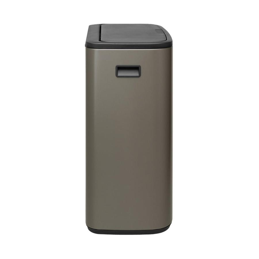 Brabantia Bo Touch Bin (60L) Platinum Platinum