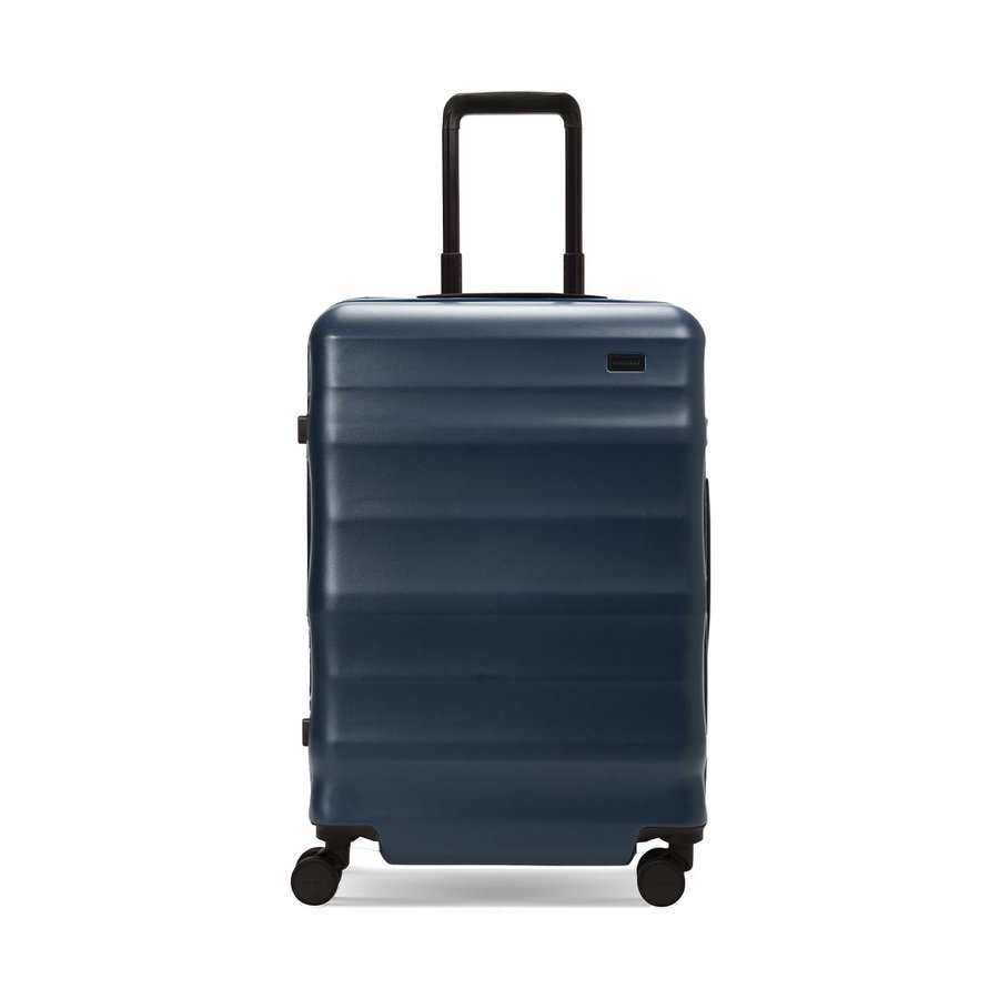 Explorer Luna-Air 63cm Hardside Checked Suitcase Navy Navy