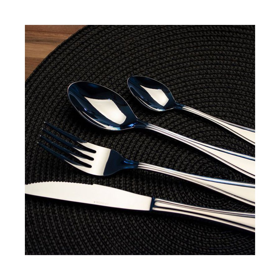 Oneida New Rim 42 Piece Cutlery Set Stainless Steel Stainless Steel