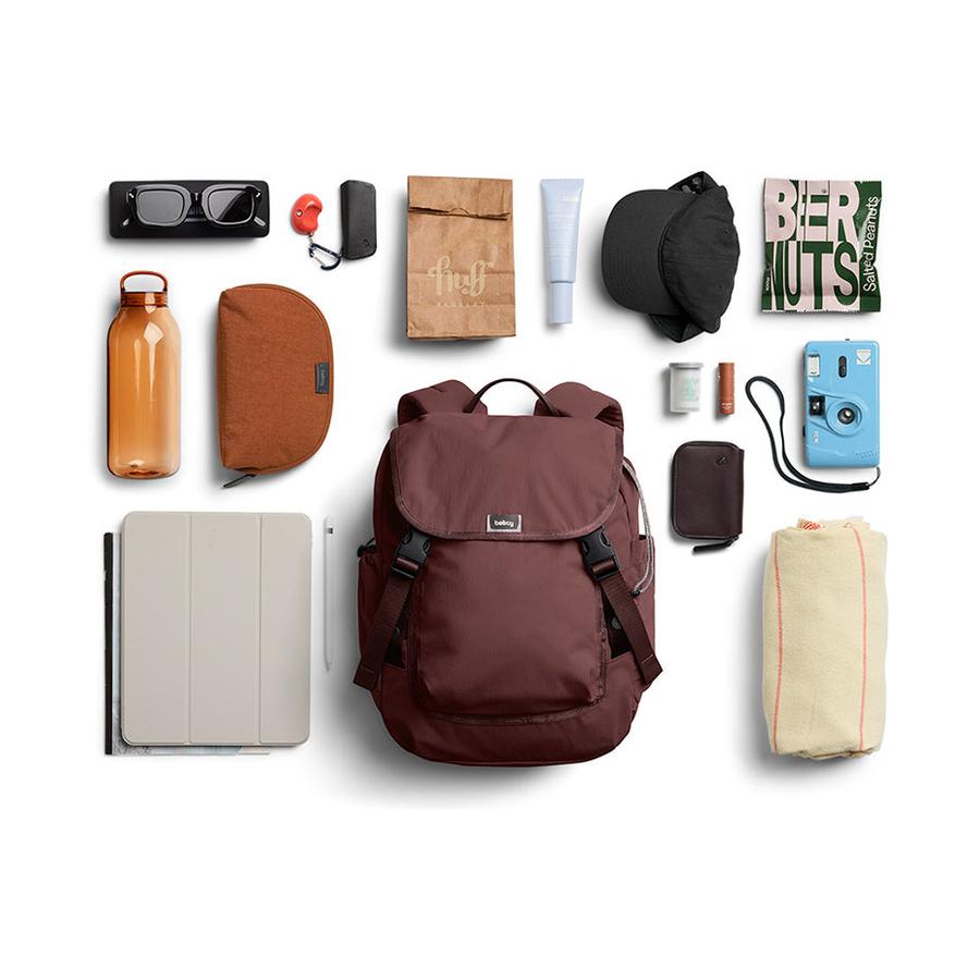 Bellroy Cinch Backpack Burgundy Burgundy