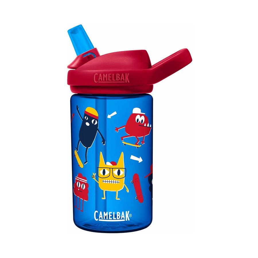 Camelbak 14oz (400ml) Eddy+ Kids Tritan Renew Drink Bottle Skate Monsters Skate Monsters