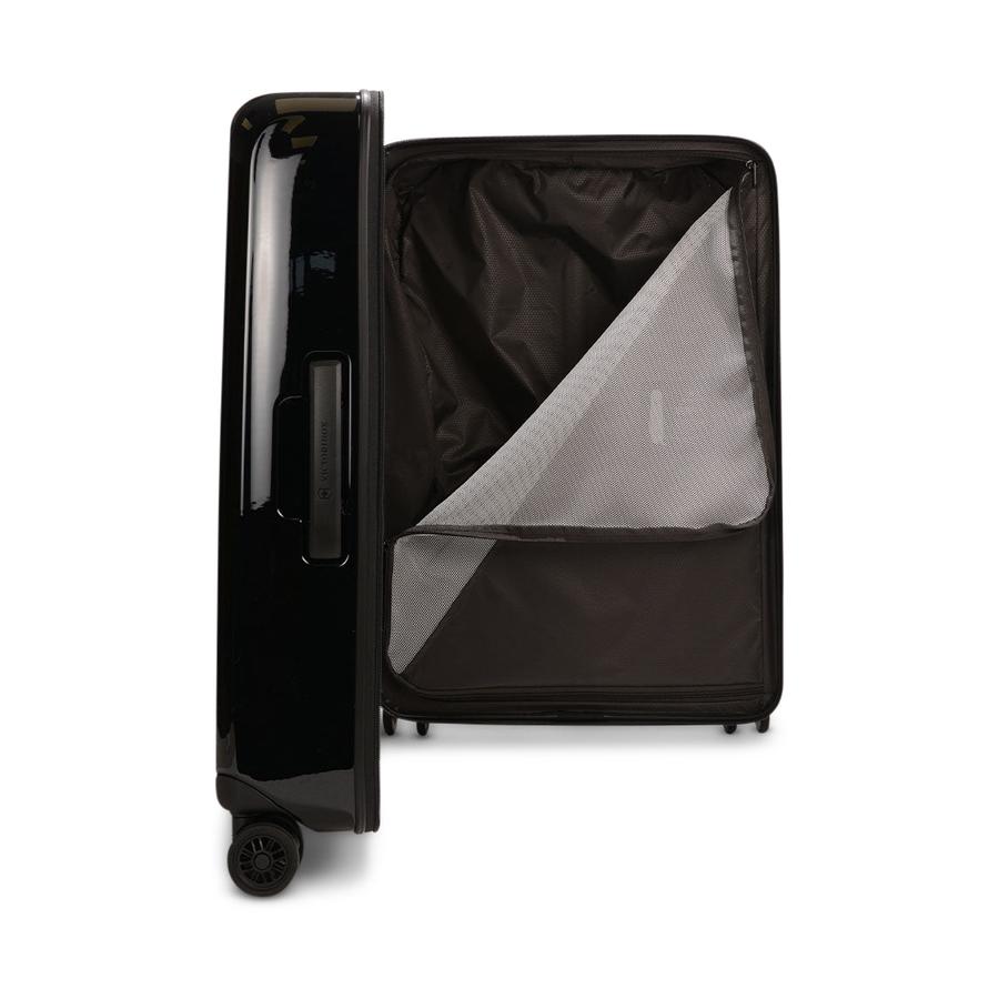 Victorinox Airox 69cm Hardside Checked Suitcase Black Black